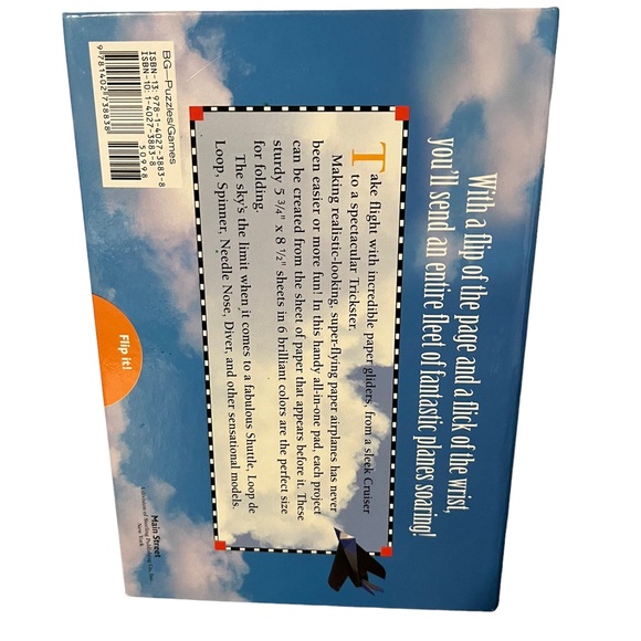 Paper Airplanes on the Flip Side 77 Fold and Fly Book New - Picture 6 of 9